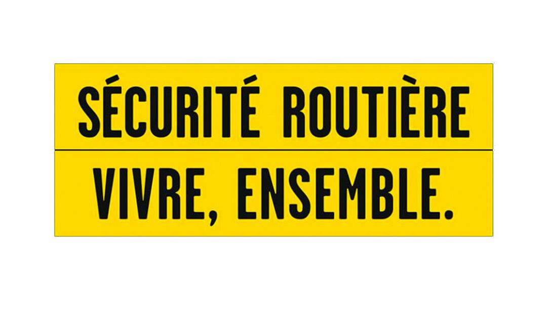 Sécurité routière : message du préfet