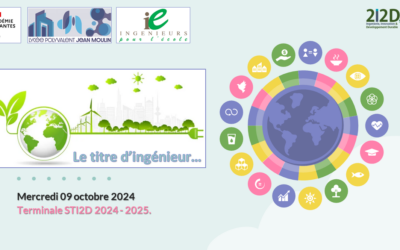 Les Terminales STI2D rencontrent les Ingénieurs Pour l’École !